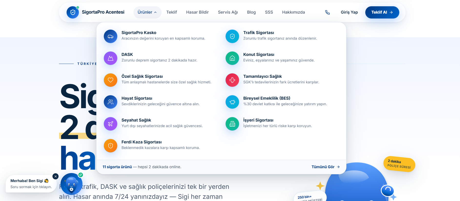 SigortaPro — Sigorta Acentesi